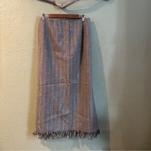 Harvé Benard - Grey Wool Skirt - Size 14